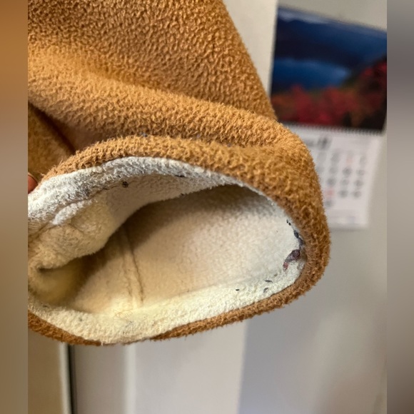 COPY - Sherpa jacket 🧥 Woman’s Coat Camel Color Size M/6 - Picture 9 of 9